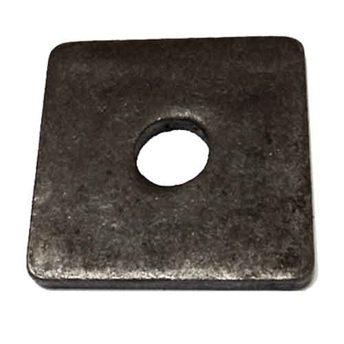 50 Square Bearing Plate Washer Hot Dip Galvanized Approx 1" x 3-1/2" x .375 